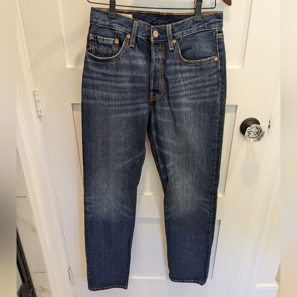 Levi's 501 dark blue jeans - Picture 1 of 4